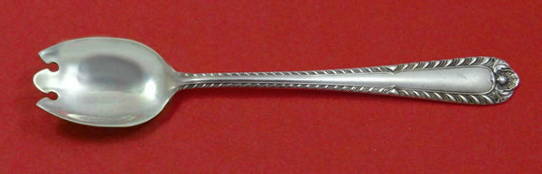 Gadroon by International Sterling Silver Ice Cream Dessert Fork Custom Made 6"