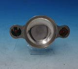 JF English Sterling Silver Wine Taster with Applied Stones Bright-Cut (#5180)