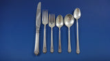 Castle Rose by Royal Crest Sterling Silver Flatware Set For 8 Service 54 Pieces