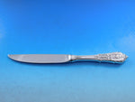 Rose Point by Wallace Sterling Silver Steak Knife Not Serrated Custom 8"