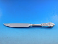 Rose Point by Wallace Sterling Silver Steak Knife Not Serrated Custom 8"