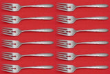 Madeira by Towle Sterling Silver Salad Fork Set 12 pieces 6 1/2"