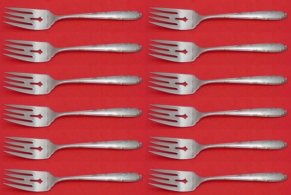 Madeira by Towle Sterling Silver Salad Fork Set 12 pieces 6 1/2"