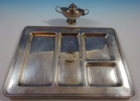 Graff, W and D Sterling Silver Smoking Set 2pc Tray and Lighter #1054 (#1423)