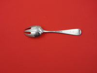 Duhme Brite Cut Sterling Silver Ice Cream Fork GW w/ Japanese scenes 6"