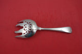 Old French by Gorham Sterling Silver Fish Serving Fork large pierced 8 1/2"