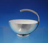 Silver Thread by Frantz Hingelberg Sterling Silver Salt Cellar w /Enamel (#4980)