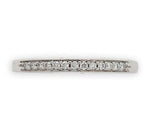 14k White Gold Scott Kay Genuine Natural Diamond Wedding Band Size 6.5 (#J6907)