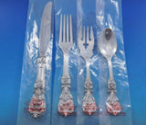 Francis I Reed & Barton Sterling Silver Flatware Service 12 Set 60 pc Unused New