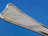 Lap Over Edge Etched by Tiffany & Co. Sterling Dinner Fork Fish & Snake