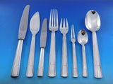 Gabon by Christofle Silverplate Flatware Service Set 73 pcs France Dinner Size