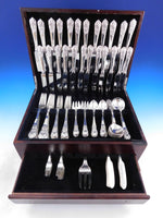 Blossom by Carl Poul Petersen Sterling Silver Flatware Set Dinner Service 105 pc