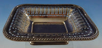 Ellis Barker Silverplate Serving Dish Small Pierced 6 1/4" x 4 1/2" x 2" (#2628)