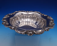 Carnation by Wallace Sterling Silver Fruit Bowl #1133 2 1/2" x 10 1/4" (#7622)