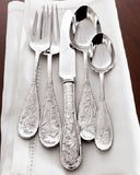 Japanese Bird Audubon by Ricci Stainless Steel Flatware Set 12 Service 60 pc New