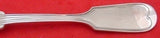 Fiddle Thread by Frank Smith Sterling Silver Cold Meat Fork 7 1/2" Serving