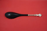 Du Barry by International Sterling Silver Salad Serving Fork HH black  12 1/8"