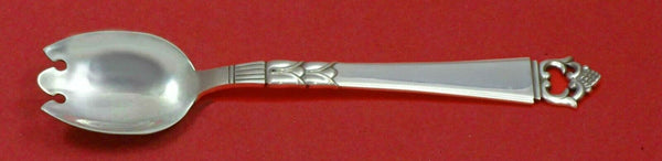 Danish Crown by Frigast Sterling Silver Ice Cream Dessert Fork 5 7/8" Custom