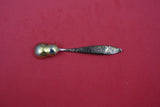 Mokume by Tiffany and Co Sterling Egg Spoon light vermeil pear shaped 4 3/4"