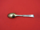 Lap Over Edge Mixed Metals by Tiffany and Co Sterling Teaspoon GW w/pinecones 6"