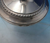 Gadroon by Hamilton Sterling Silver Candlestick Pair 7 1/2" x 5" c.1920 (#5457)