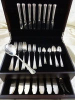 Old Danish by Cohr Sterling Silver Flatware Set Service 66 Pieces