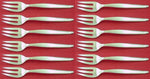 Contour by Towle Sterling Silver Salad Fork Set 12 pieces 6 3/4"