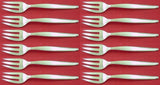 Contour by Towle Sterling Silver Salad Fork Set 12 pieces 6 3/4"