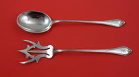 Old Newbury by Towle Sterling Silver Lettuce Set 2-pc fork 8 1/4" spoon 8"