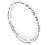 14k White Gold 2.20 Carat TW Genuine Natural Diamond Tennis Bracelet (#J7038)