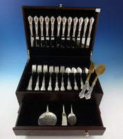 American Classic by Easterling Sterling Silver Flatware Set 12 Service 53 Pcs