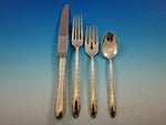 Silver Flutes by Towle Sterling Silver Flatware Set for 8 Service 32 pieces