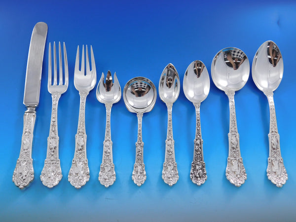 Coligni by Gorham Sterling Silver Flatware Set 12 Service 108 pcs Multi motif