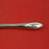 Sculptured Rose by Towle Sterling Silver Butter Spreader HH Modern 6 5/8"