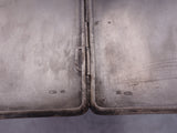 Russian 875 Silver Card Case Engraved Flower & Ribbon Odessa 1908-1926  (#6928)