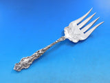Irian by Wallace Sterling Silver Salad Serving Fork AS 9" Heirloom Silverware