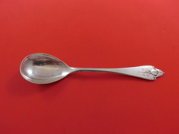 Akkeleje by Georg Jensen Danish Sterling Silver Sugar Spoon GI Mark 6 1/4"