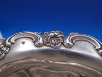 Carnation by Wallace Sterling Silver Fruit Bowl #1133 2 1/2" x 10 1/4" (#7622)