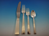 Blok by Georg Jensen Sterling Silver Flatware Set 12 Service 72 Pcs Dinner