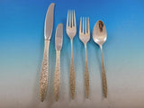 Spanish Lace by Wallace Sterling Silver Flatware Set for 12 Service 63 Pieces
