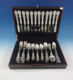 Francis I Reed & Barton Sterling Silver Flatware Set for 12 Service 72 Pc
