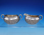 Fuchs and Beiderhase Sterling Silver Sugar and Creamer Set 2pc #802 (#3368)