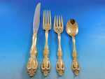 Du Maurier Gold by Oneida Sterling Silver Flatware Set for 12 Service 48 Pieces