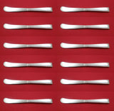 Continental by International Sterling Silver Butter Spreader HH AS Set 12 pcs 6"