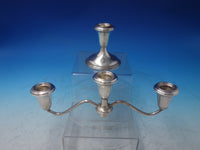 Pointed Antique by Reed and Barton Sterling Silver Candelabra Pair (#5975)