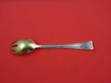 Lap Over Edge Acid Etched by Tiffany & Co Sterling Ice Cream Fork willow 5 3/4"