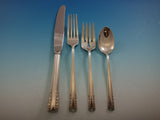 Chapel Bells by Alvin Sterling Silver Flatware Set For 12 Service 92 Pieces