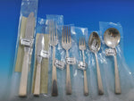 Old Lace by Towle Sterling Silver Flatware Set for 8 Service 62 pieces Unused