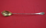Maintenon by Shiebler Sterling Silver Olive Spoon Gold Washed Original 8 1/4"