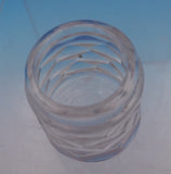 La Pierre Sterling Silver and Glass Dresser Jar with GW Interior #466 (#9162)